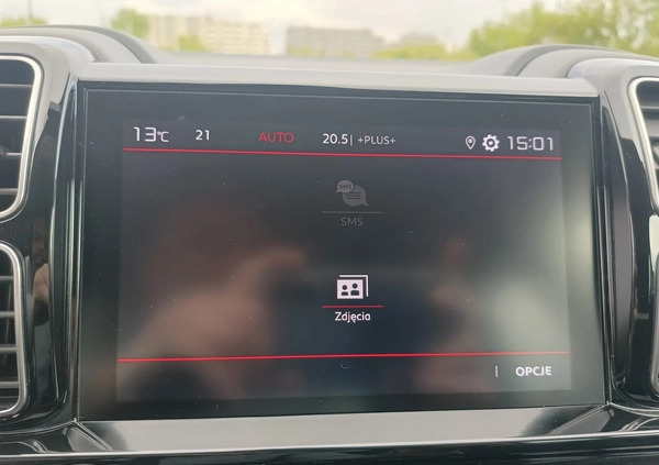 Citroen C5 Aircross cena 74899 przebieg: 100350, rok produkcji 2019 z Warszawa małe 466